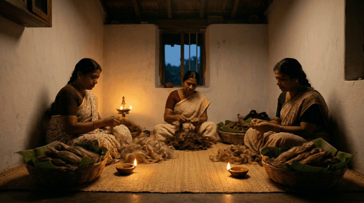 Sun Drying of Raw Indian Hair: Why It Matters for Quality