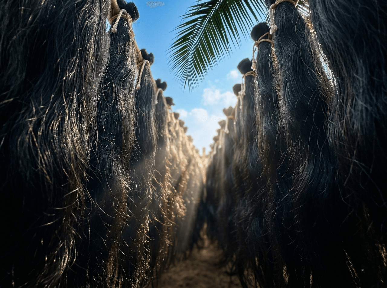 Understanding Natural Texture Variation in Indian Hair